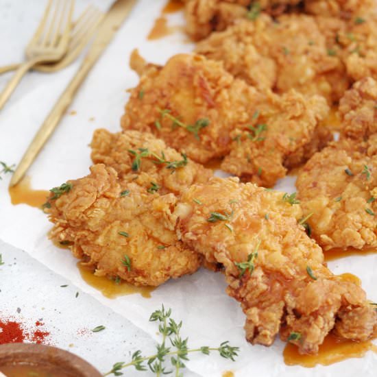 Hot Honey Chicken - Recipe photo by Ereese