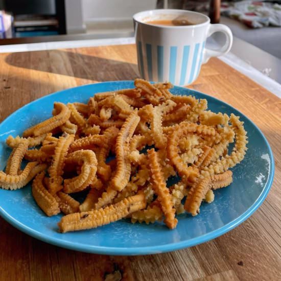 Butter Murukku - Recipe photo by butfirstchai