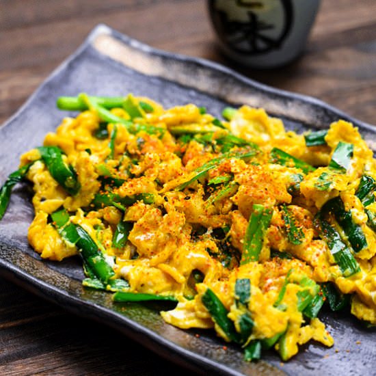 Japanese Niratama (Chive and Egg) - Recipe photo by Sudachi Recipes