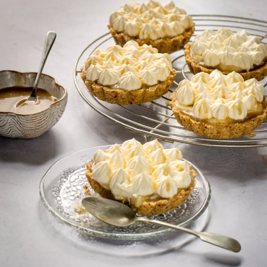Vegan Banoffee Pie - Recipe photo by thevegspace
