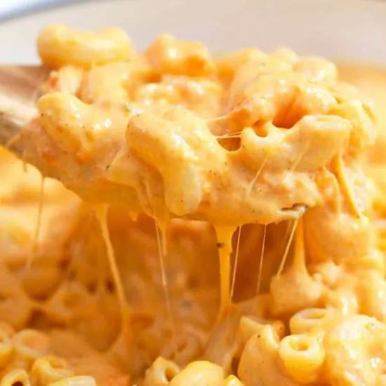 Pumpkin Mac and Cheese - Recipe photo by peasandpeonies