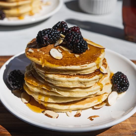 Pancakes with Almond Milk - Recipe photo by MeganVsKitchen