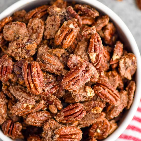 Candied Pecans - Recipe photo by simplejoy