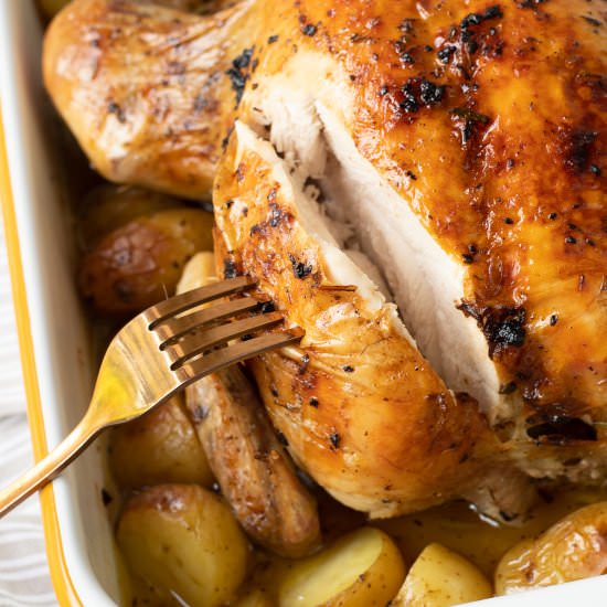 Lemon rosemary chicken - Recipe photo by Healthy Life Trainer