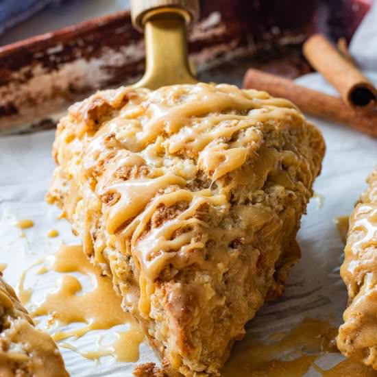 Apple Cinnamon Scones - Recipe photo by eatdessertsnack
