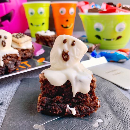 Boo Brownies - Recipe photo by Theyummymuffin