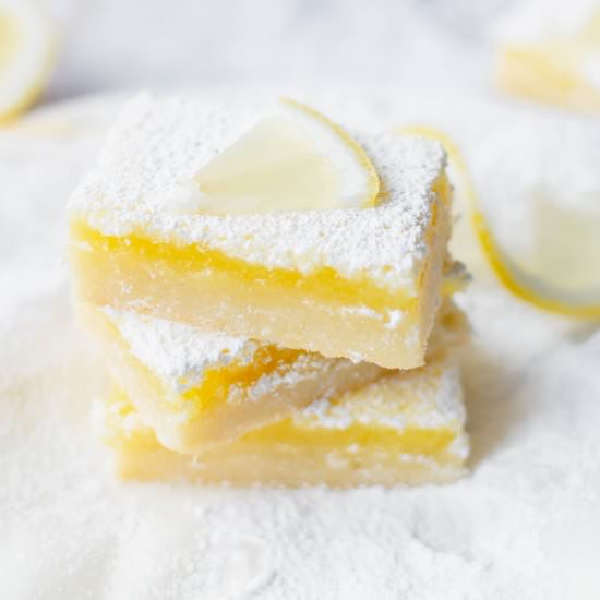 Meyer Lemon Bars - Recipe photo by Chopnotch