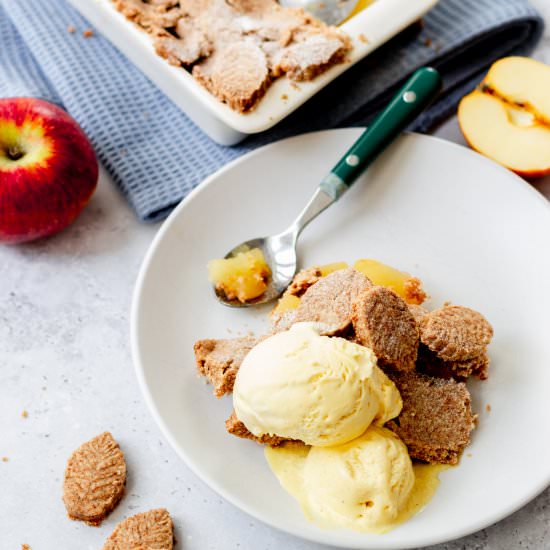 Apple Pie with Wholemeal Pastry - Recipe photo by Searchingforspice