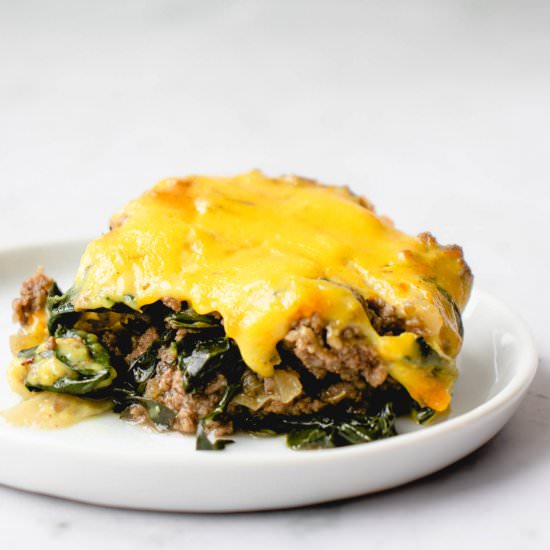 Beef and Kale Casserole - Recipe photo by healmedelicious
