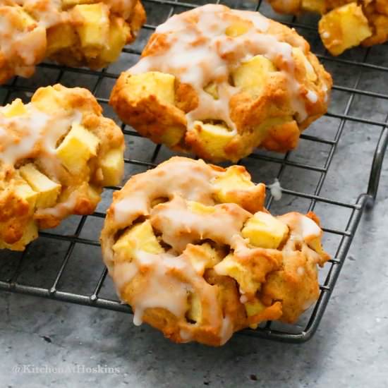 Air Fryer Apple Fritters - Recipe photo by kitchenathoskins