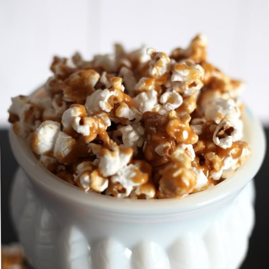 Toffee Popcorn - Recipe photo by FickleHobbyist