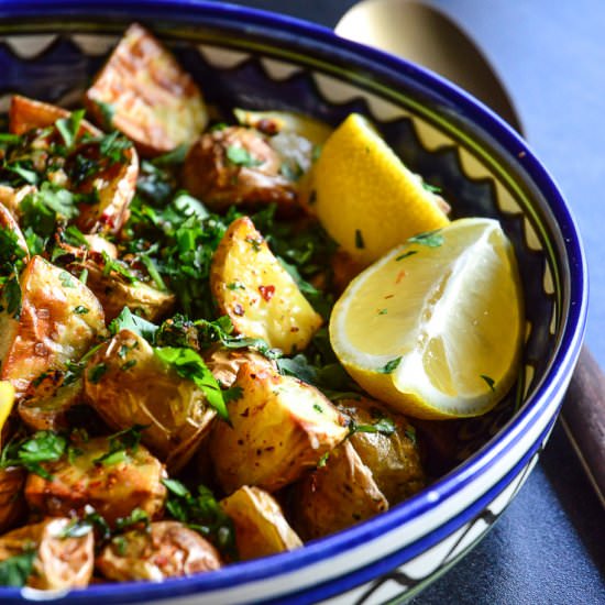 Spicy Roasted Potatoes - Recipe photo by thisishowicook