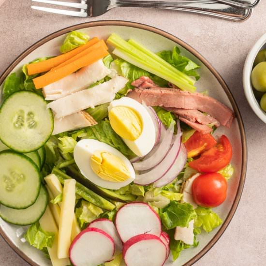 Julienne Salad with Lemon Dijon - Recipe photo by debsdailydish