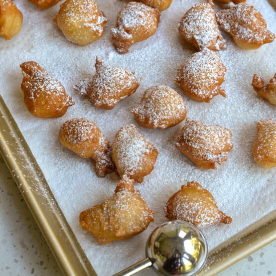 Italian Zeppole - Recipe photo by Small Town Woman