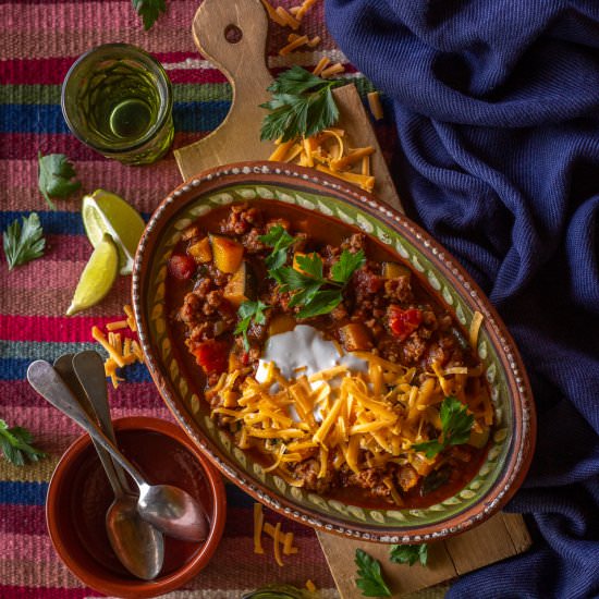 Turkey and Kabocha Chili - Recipe photo by primalwellnesscoach