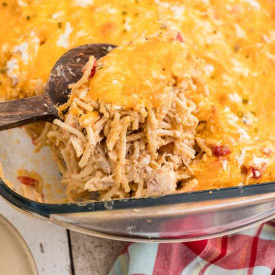 Baked Chicken Spaghetti - Recipe photo by thecaglediaries