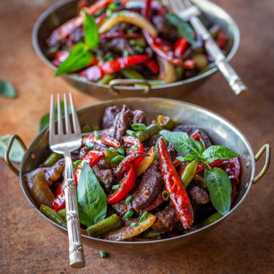 Spicy Burmese Beef - Recipe photo by primalwellnesscoach
