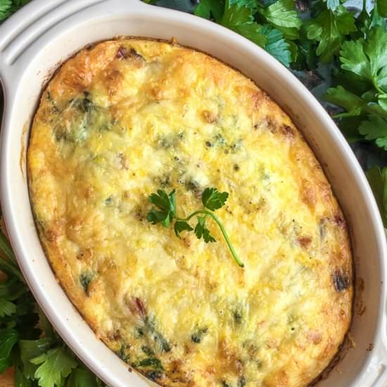 Baked Sweet Potato Frittata - Recipe photo by lynchburgmama