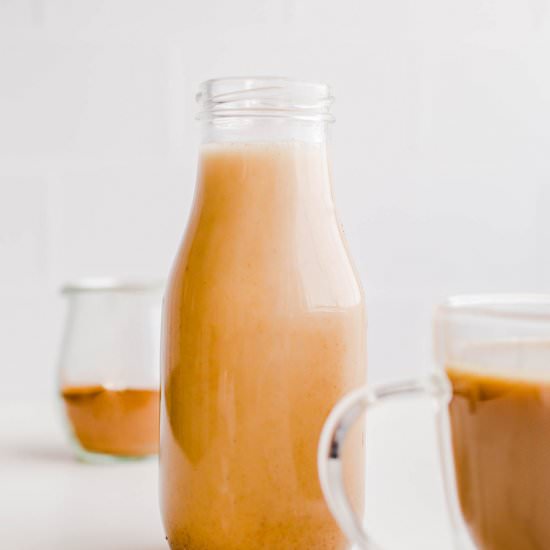 Dairy-Free Pumpkin Spice Creamer - Recipe photo by saltedplains