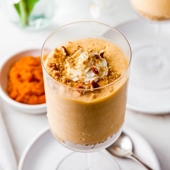 Pumpkin Cheesecake Mousse - Recipe photo by Flavor Mosaic
