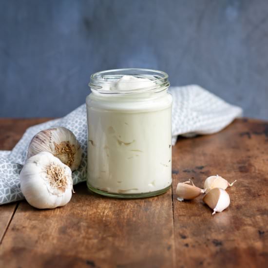 Vegan Garlic Aioli - Recipe photo by veggie desserts