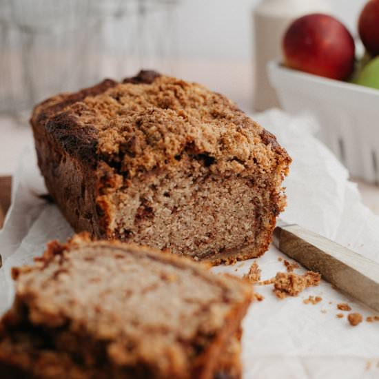 Snickerdoodle Apple Bread - Recipe photo by alpineella