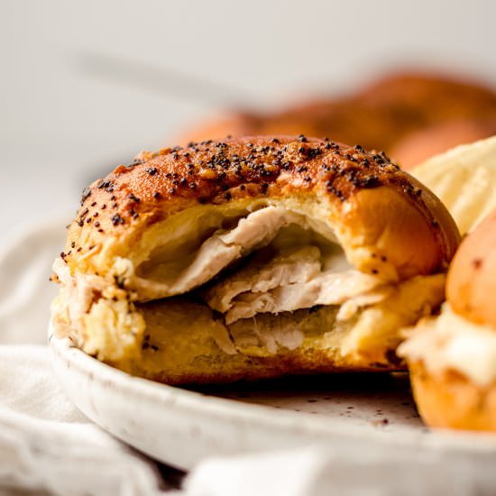 baked turkey sliders - Recipe photo by freshaprilflours