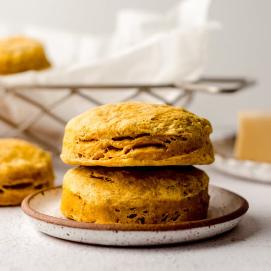 pumpkin biscuits - Recipe photo by freshaprilflours