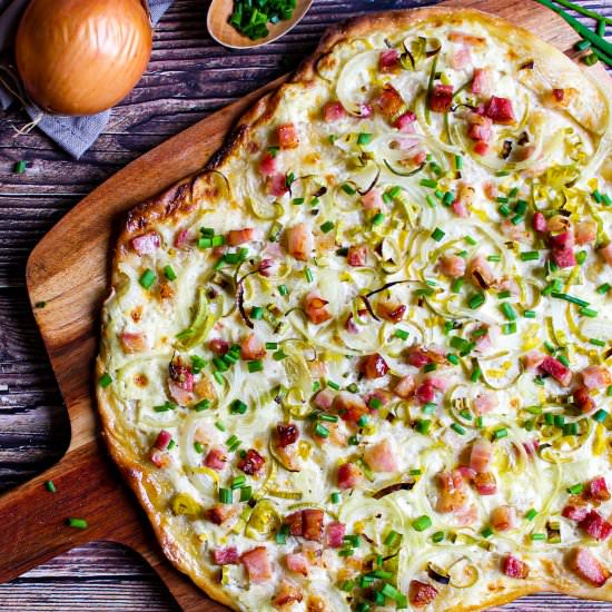 Flammkuchen Recipe - Recipe photo by Cook Homey