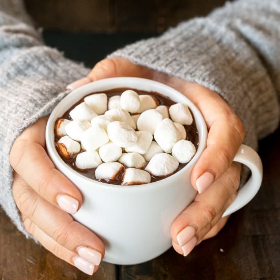 Crockpot Hot Chocolate - Recipe photo by KyleeCooks