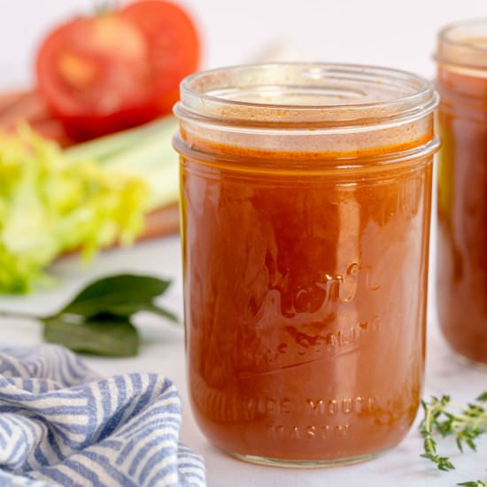 How to make Vegetable Stock - Recipe photo by KyleeCooks