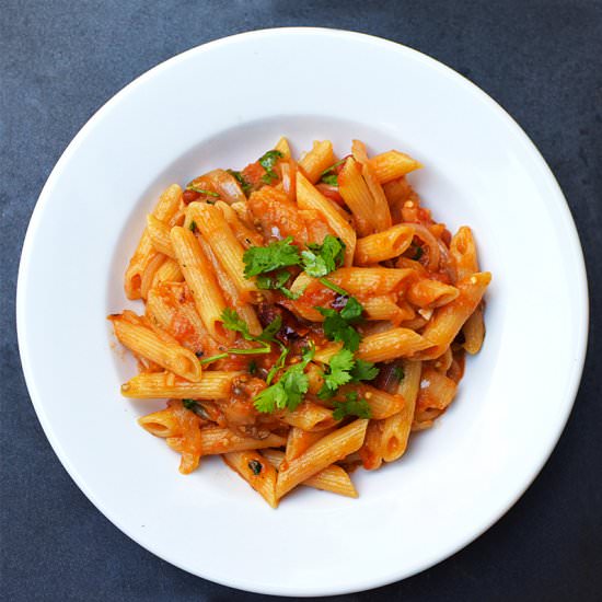 Pasta Alla Bharta - Recipe photo by My Annoying Opinions