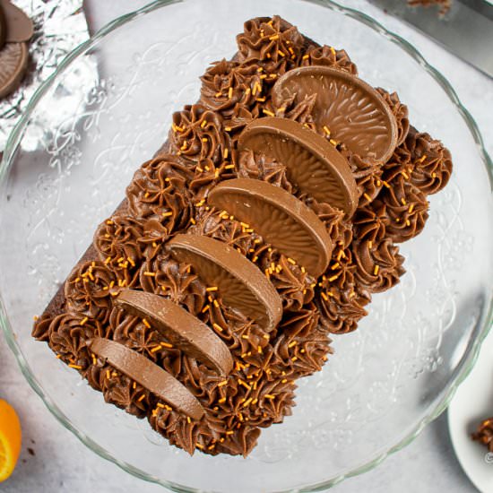 Chocolate Orange Loaf Cake - Recipe photo by donnadundasblog