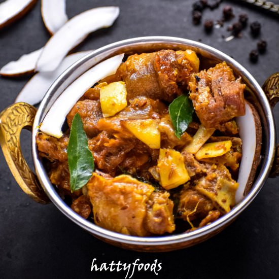 CHICKEN CURRY WITH COCONUT MILK - Recipe photo by hattyfoods