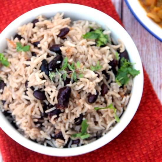 Jamaican Rice and Peas - Recipe photo by Spice Chronicles