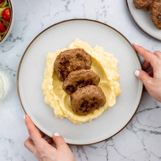 Wine Infused Burger Patties - Recipe photo by fooodlove