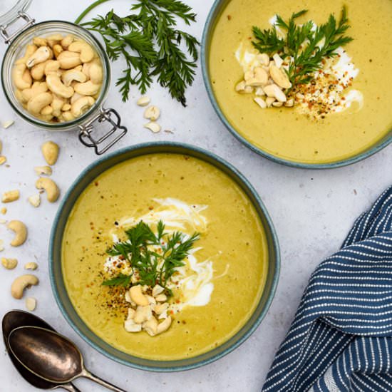 CARROT TOP SOUP [VEGAN] - Recipe photo by theflexitarian