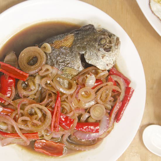 Sweet & Sour Fish - Recipe photo by Hungry PeePor