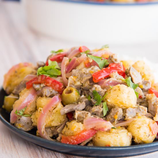 Guineitos con Mollejas en Escabeche - Recipe photo by senseandedibility