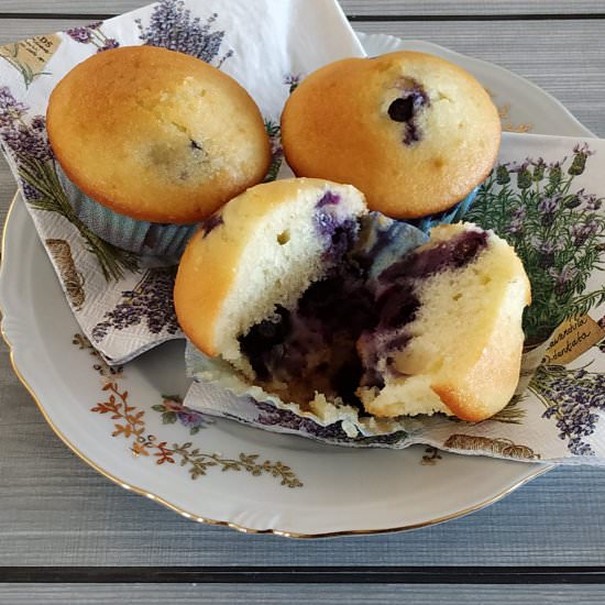 Quick and Easy Blueberry Muffins - Recipe photo by Filipino and Italian kitchen