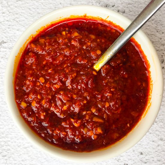 VEGAN SZECHUAN SAUCE - Recipe photo by Tips N Recipes