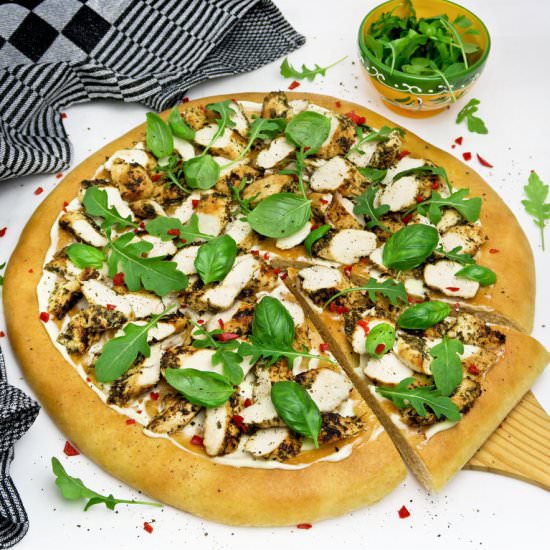 Chicken focaccia sandwich - Recipe photo by Culinaire bagage