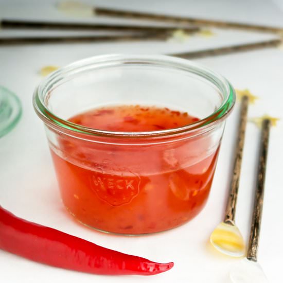 Sweet chili sauce - Recipe photo by Culinaire bagage