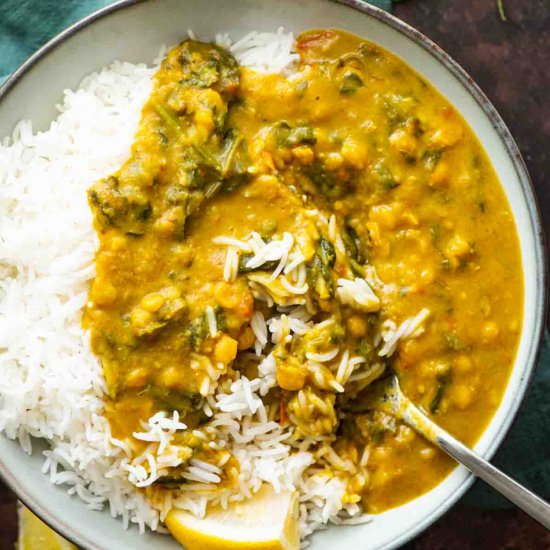 Palak Dal - Recipe photo by shintasimon