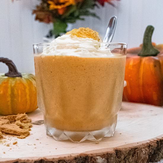 Pumpkin Cheesecake Smoothie - Recipe photo by piece.of.lulu