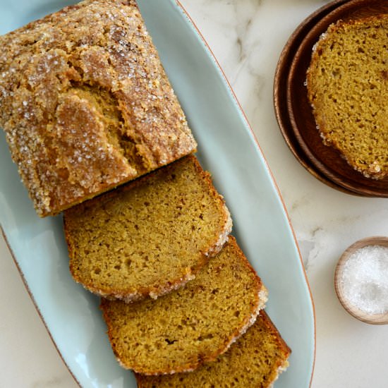 Pumpkin Banana Bread - Recipe photo by justataste