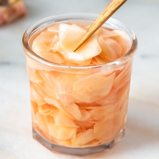 Pickled Ginger (Sushi Ginger) - Recipe photo by ChefDeHome