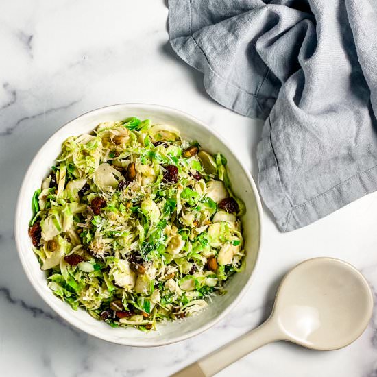 easy brussels salad - Recipe photo by sheri silver