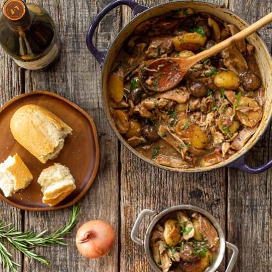 Thick Hearty Chicken Stew - Recipe photo by tenpoundcakecompany