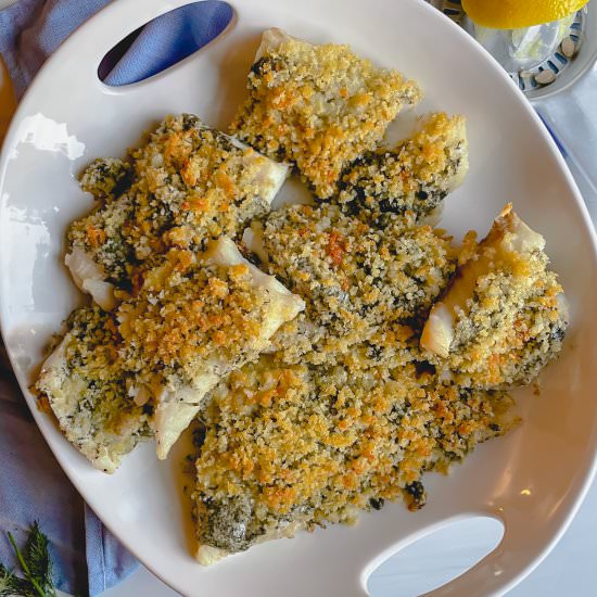 Baked Panko Cod - Recipe photo by SugarandSnapPeas